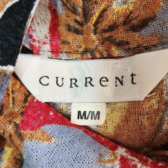 Women's loose skirt and blouse with floral print. Size M - Picture 5 of 14